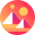 Decentraland Metaverse Decentraland virtual world landscape with blockchain elements